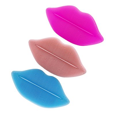 Didiseaon 3pcs Facial Brush Silicone Face Scrubber for Women Exfoliating Face Brush Skin Cleansing Random Color
