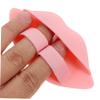 Didiseaon 3pcs Facial Brush Silicone Face Scrubber for Women Exfoliating Face Brush Skin Cleansing Random Color view 3