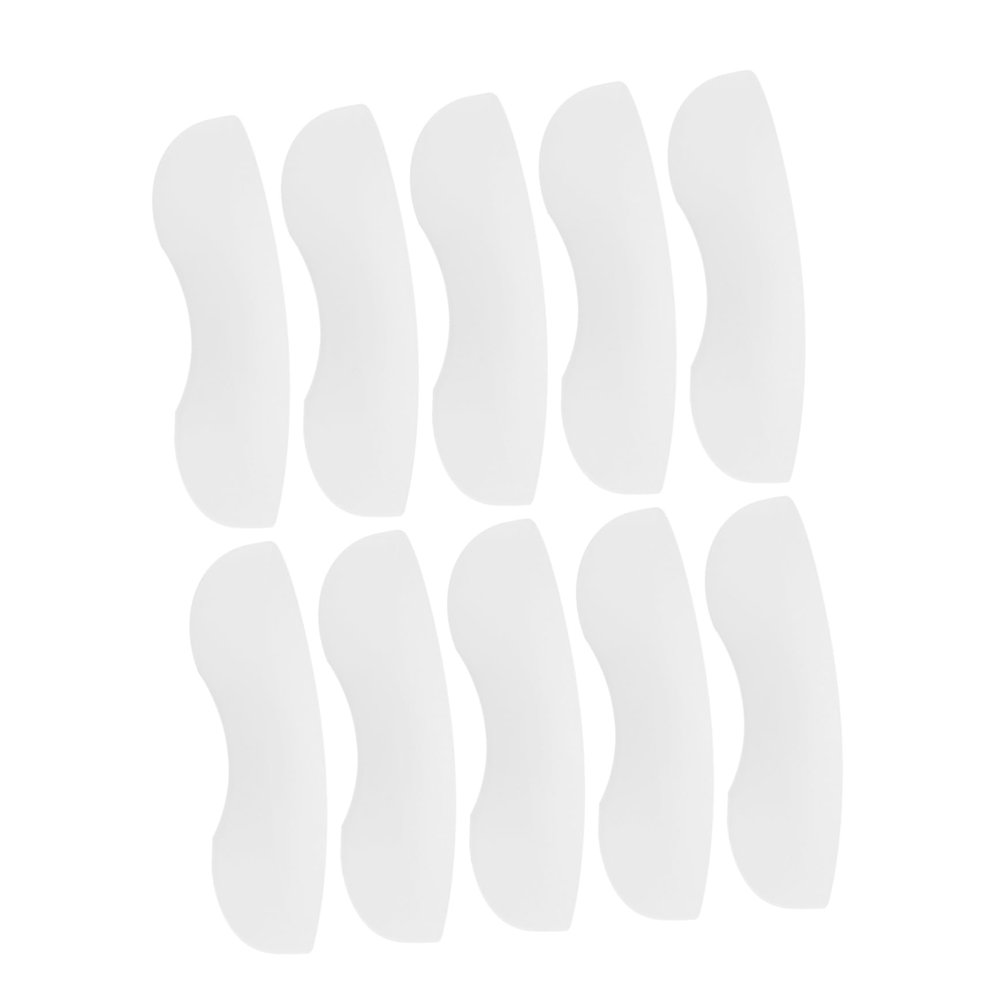 Angoily 5pairs Silicone Eyelash Ironing Assistants for Lash Extensions Professional Eyelash Curler Tools Random Style