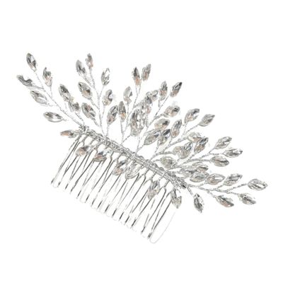 Angoily Bridal Hair Comb Crystal Rhinestones Elegant Wedding Hair Accessory for Women for Proms Birthdays and Special Occasions and Comfortable -day Wear