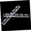 Angoily 6pcs Transparent Nail Art Pen Holder Sturdy Manicure Brush Storage Stand for Nail Art Tools Easy to Clean and Organize Manicure Enthusiasts view 4