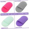 Angoily 6pcs Exfoliating Makeup Removal Pads Gentle Face Cleansing Sponges for Deep Pore Cleaning and Makeup Removal Hydrophilic Non-latex Design for Daily Use view 3