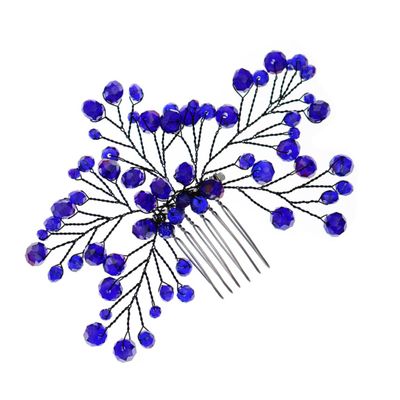 Angoily Elegant Bridal Rhinestone Hair Comb Leaf Design Wedding Party Accessory for Women and Girls Adds Stunning Touch Special Occasions