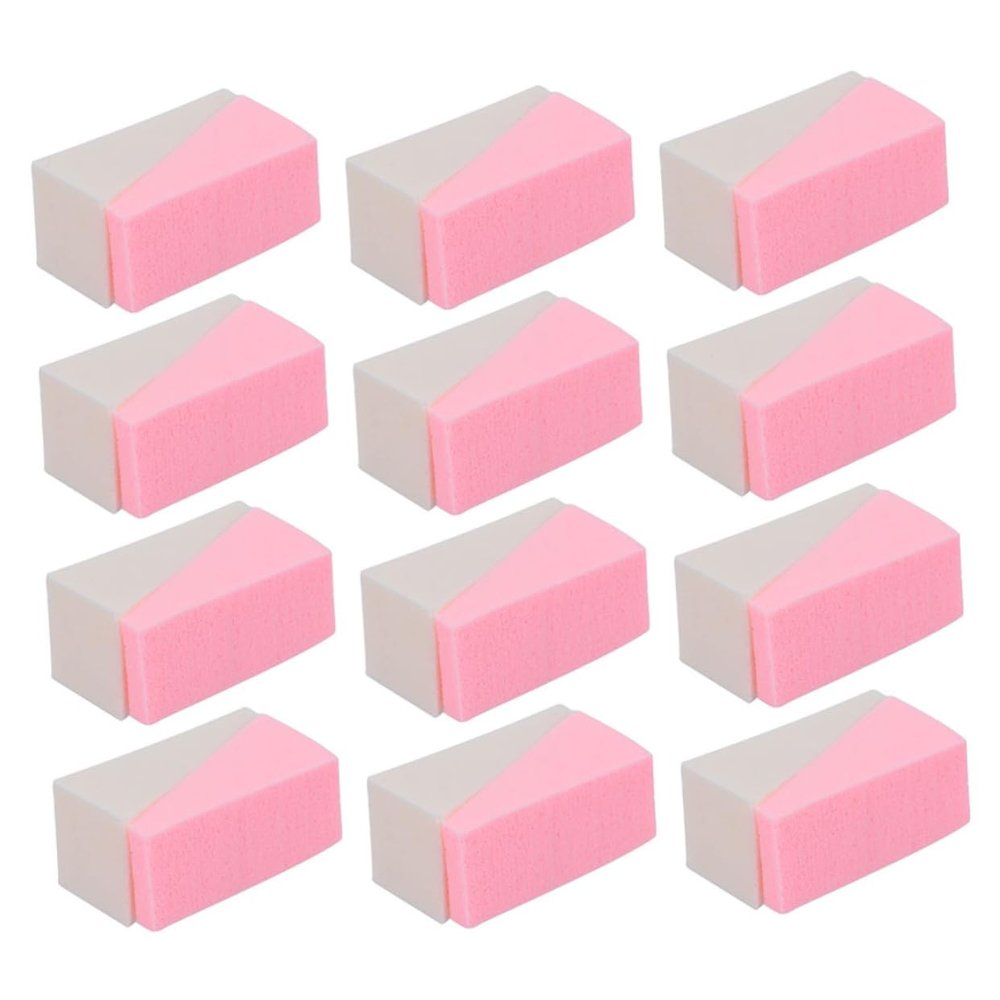 Beatifufu 30pcs Makeup Wedges Blush for Face Sponge Facial Sponges Powder Foundation Wet and Dry Use Material Easy to Clean
