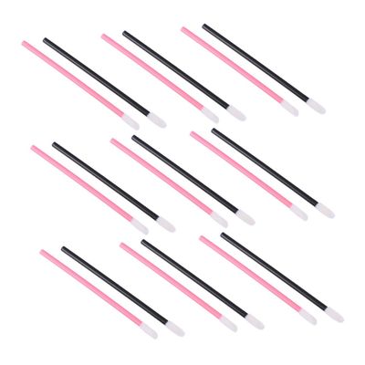 Angoily 300pcs Portable Disposable Makeup Brushes Versatile Lip Brush Handle Lightweight Eyeshadow Applicators for Travel Professional Home Use Easy Cleanup