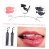 Angoily 4pcs Refillable Lipstick Tube Set Diy Lip Balm Empty Storage Container with Lid for Lipstick Lip and Gloss Black Transparent Design for Convenient Use view 2