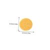 Beatifufu 60pcs Rounded Makeup Removal Pads Soft Cosmetic Powder Puff Tool for Application Comfortable Use for Face Makeup Routine view 2
