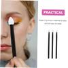 Angoily 3pcs Silicone Eyeshadow Applicator Brush for Women Lightweight Portable Eye Makeup Brushes for Precise Eyeshadow Application Smooth Surface for Safe Use view 4