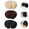 Angoily Hair Bun Makers Set 6 Pieces Long Nylon Hair Loop Donut Bun Makers Styling Tool for Women Soft and Comfortable Ideal for Wedding Prom Evening Out view 3