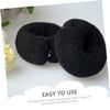 Angoily Hair Bun Makers Set 6 Pieces Long Nylon Hair Loop Donut Bun Makers Styling Tool for Women Soft and Comfortable Ideal for Wedding Prom Evening Out view 4