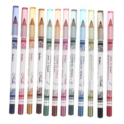Angoily 12pcs Color Eyeliner and Eyeshadow Pencil Set Quick-drying Smudge Makeup for Stunning Looks Portable and Easy to Remove for All
