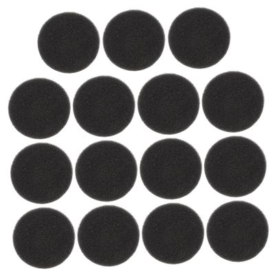 Angoily 15pcs Activated Carbon Sponge Brush Cleaner Box for Quick Dry Cleaning of Makeup Brushes Foundation Eyeshadow and Finishing Powder