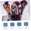 Angoily 15pcs Activated Carbon Sponge Brush Cleaner Box for Quick Dry Cleaning of Makeup Brushes Foundation Eyeshadow and Finishing Powder view 3