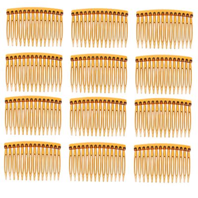 Angoily 50pcs Plastic Side Hair Combs Women's Suit Hair Combs Material Easy to Use