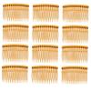Angoily 50pcs Plastic Side Hair Combs Women's Suit Hair Combs Material Easy to Use view 1