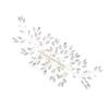 Beatifufu Pearl Rhinestone Bridal Hair Comb Crystal Wedding Headdress Side Comb for Brides Bridesmaids Elegant Hair Accessories for Special Occasions view 1