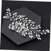 Beatifufu Pearl Rhinestone Bridal Hair Comb Crystal Wedding Headdress Side Comb for Brides Bridesmaids Elegant Hair Accessories for Special Occasions view 3