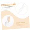 Angoily 2pcs Collapsible Eyebrow and Eyelash Combs Portable Makeup Tools for Women Durable Stainless Steel Foldable Design for Easy Travel and Use Makeup Lovers view 2