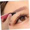 Didiseaon 5pcs Eyebrow Tweezers Comfortable Grip for Removal for Professional and Home Use for Eyebrow Grooming and Makeup Styling view 4