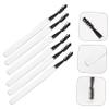 Angoily 6pcs Eyelash Brush with Transparent Handle Eyebrow Mascara Applicator for Women Ergonomic Design for Smooth Application Mascara Removal Essential Makeup Tool for Home Salon view 4