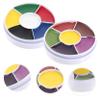 Angoily 2pcs Fake Makeup Paint for Halloween Cosplay Theater Paint Pigment for Skin Easy to Apply Clean for Creative Face view 2