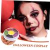 Angoily 2pcs Fake Makeup Paint for Halloween Cosplay Theater Paint Pigment for Skin Easy to Apply Clean for Creative Face view 4