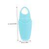 Beatifufu 2pcs Portable Face Massage Roller Face Massager for Puffiness Relief Dark Circles Reduction and Skin Tightening Handheld Care Tool for Men Women Purple Blue view 3