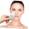 Beatifufu 2pcs Portable Face Massage Roller Face Massager for Puffiness Relief Dark Circles Reduction and Skin Tightening Handheld Care Tool for Men Women Purple Blue view 4