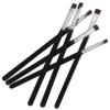NOLITOY 6pcs Eyeliner and Eyebrow Brush Flat Makeup Tools for Precision Application for Gel and Powder Durable Synthetic Bristles for Home and Professional Use view 1