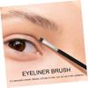 NOLITOY 6pcs Eyeliner and Eyebrow Brush Flat Makeup Tools for Precision Application for Gel and Powder Durable Synthetic Bristles for Home and Professional Use view 2