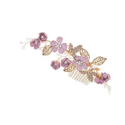 Beatifufu Wedding Hair Comb Bridal Side Combs Hair Jewelry for Wedding Rhinestone Pearl Beads
