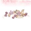 Beatifufu Wedding Hair Comb Bridal Side Combs Hair Jewelry for Wedding Rhinestone Pearl Beads view 3