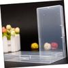 Angoily 6pcs Cosmetic Storage Box Sundry Container Storage Bins with Lid Stackable Storage Boxes with Lids Pencil Small Storage Bin Jewelry Beads Jewelry Box With Cover Plastic view 2