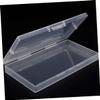 Angoily 6pcs Cosmetic Storage Box Sundry Container Storage Bins with Lid Stackable Storage Boxes with Lids Pencil Small Storage Bin Jewelry Beads Jewelry Box With Cover Plastic view 3