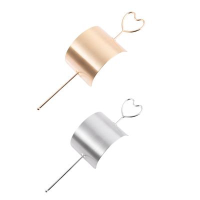 Angoily 2pcs Honeycomb Shape Hair Cuff Bun Holder for Women Bridal Hair Accessories Bun Cage