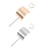 Angoily 2pcs Honeycomb Shape Hair Cuff Bun Holder for Women Bridal Hair Accessories Bun Cage view 1