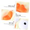 Beatifufu 1pc Cute Cartoon Coral Fleece Quick Dry Hair-Drying Cap for Women Soft Absorbent Comfortable Bath Hat Yellow for Hair Types view 2
