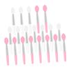 Angoily 20pcs Silicone Lip Brush Soft Hygienic Lipstick Applicator for Lip Makeup Mini Portable Makeup Tool for Women Friends and Family view 1