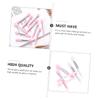 Angoily 20pcs Silicone Lip Brush Soft Hygienic Lipstick Applicator for Lip Makeup Mini Portable Makeup Tool for Women Friends and Family view 2
