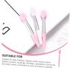 Angoily 20pcs Silicone Lip Brush Soft Hygienic Lipstick Applicator for Lip Makeup Mini Portable Makeup Tool for Women Friends and Family view 3