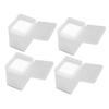 Angoily 800pcs Eyelash Extension Non-woven Fabric Makeup Pads -friendly Cleaning Pads for Lash for Beauty Salons Personal Use Compact Convenient Go view 1