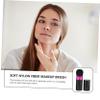 Angoily Retractable Makeup Brush for Loose Powder and Blush Portable Cosmetics Tool for Women Lightweight and Compact Design for Travel and Professional Use Black Purple view 4