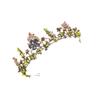 Angoily Classic Baroque Queen Crown Wedding Crowns Bridal Headpiece Crown Jewelry view 1