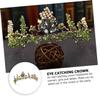 Angoily Classic Baroque Queen Crown Wedding Crowns Bridal Headpiece Crown Jewelry view 4