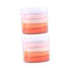 Angoily 5pieces Supple Powder Puff Soft Velour Makeup Pads for Foundation and Powder Application Random Colors for All Skin Types Reusable and Durable Beauty Tool view 1