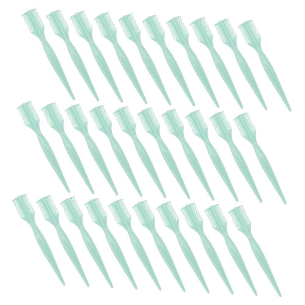 Angoily 50pcs Eyelash Combs and Eyebrow Separators Practical Makeup Tool for Eyelash and Bangs Organization Fine Quality Suitable for Users Random Color