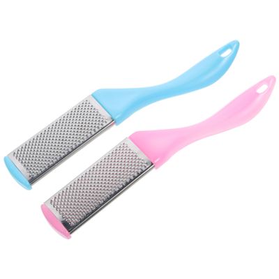 Mipcase 2pcs Foot File Dead Skin Remover Callus Pedicure Tool Foot Grinding Tool for Women Ladies