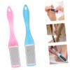 Mipcase 2pcs Foot File Dead Skin Remover Callus Pedicure Tool Foot Grinding Tool for Women Ladies view 2