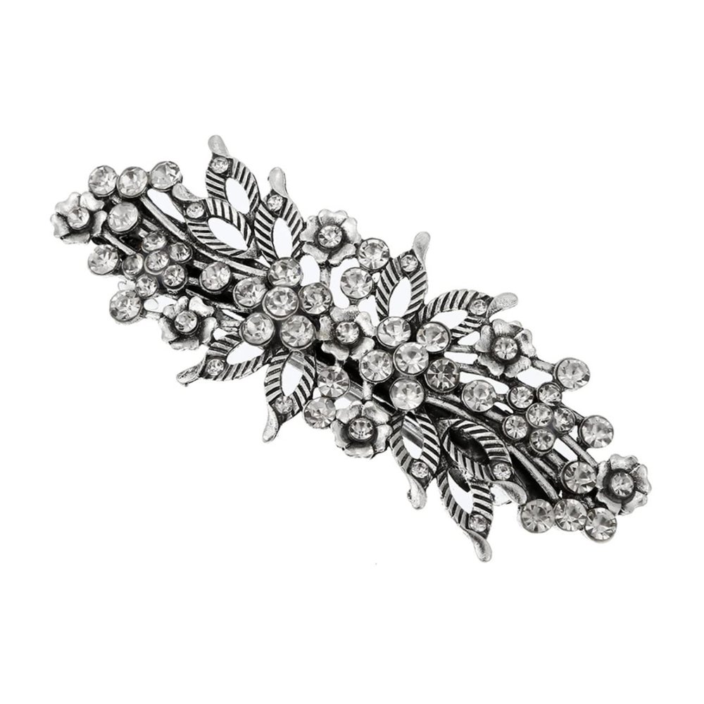 Didiseaon Elegant Rhinestone Hair Clip Women Hair Barrettes Fashion Hairpin for Parties