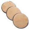 NOLITOY 3pcs Soft Cleaning Pads for Face Makeup Removal Round Pads Velour Puff Reusable Makeup Remover Towels Random Color view 1